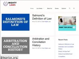 Sites similar to mightylaws.in