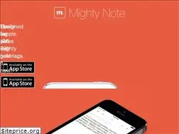 Sites similar to mightynote.com