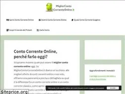 Sites similar to migliorcontocorrenteonline.it