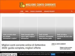 Sites similar to migliorecontocorrente.it