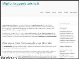 Sites similar to miglioriscopeelettriche.it