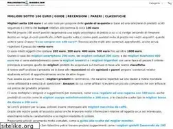 Sites similar to migliorisotto100euro.com