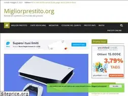 Sites similar to migliorprestito.org