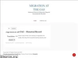 Sites similar to migracionoea.org