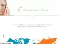 Sites similar to migraine-surgery-centre.com