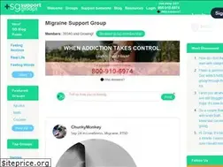 Sites similar to migraine.supportgroups.com