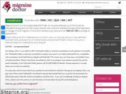 Sites similar to migrainedoctor.com.au