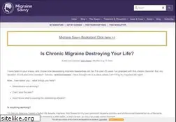 Sites similar to migrainesavvy.com