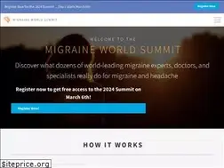 Sites similar to migraineworldsummit.com