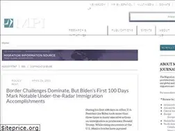 Sites similar to migrationinformation.com
