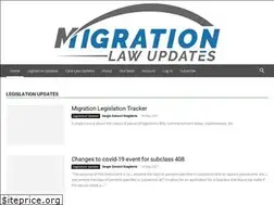 Sites similar to migrationlawupdates.com.au