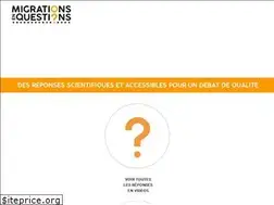 Sites similar to migrationsenquestions.fr