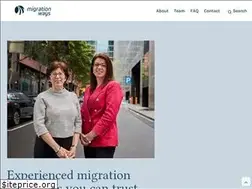 Sites similar to migrationways.com.au