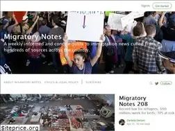 Sites similar to migratorynotes.org
