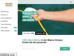 Sites similar to migros-gruppe.jobs