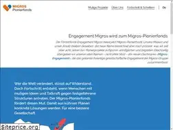 Sites similar to migros-pionierfonds.ch