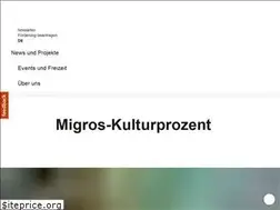 Sites similar to migroskulturprozent.ch