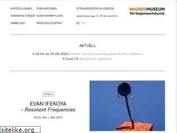 Sites similar to migrosmuseum.ch
