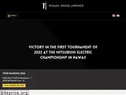 Sites similar to miguelangeljimenezgolf.com