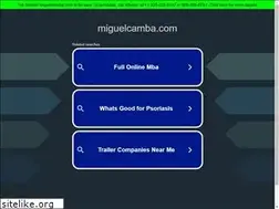 Sites similar to miguelcamba.com