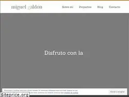 Sites similar to miguelgaldon.com