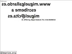 Sites similar to miguelgallardo.es