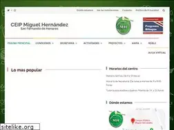 Sites similar to miguelhernandezsanfernando.com
