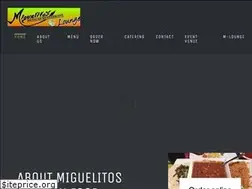 Sites similar to miguelitosrestaurant.com