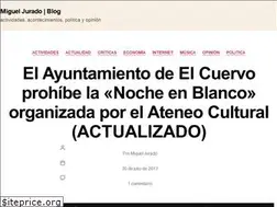Sites similar to migueljurado.com
