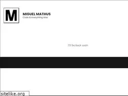 Sites similar to miguelmathus.com