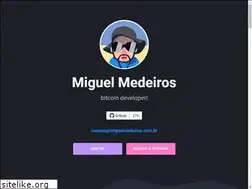 Sites similar to miguelmedeiros.dev