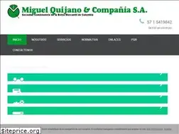 Sites similar to miguelquijano.com.co