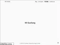 Sites similar to miguoliang.com