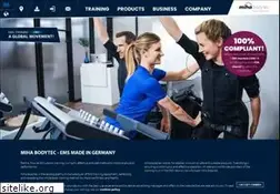 Sites similar to miha-bodytec.com
