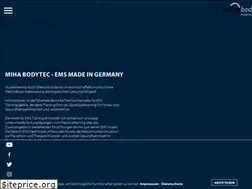 Sites similar to miha-bodytec.de