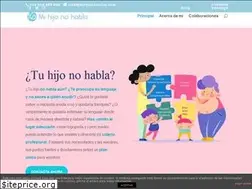 Sites similar to mihijonohabla.com