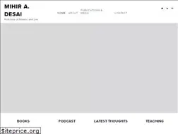 Sites similar to mihirdesai.org