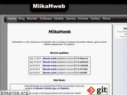 Sites similar to miikahweb.com