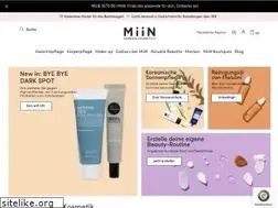 Sites similar to miin-cosmetics.de
