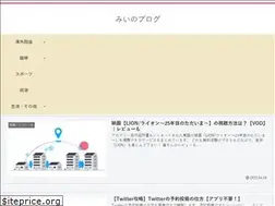 Sites similar to miinoblog.com