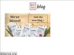 Sites similar to miirublog.com