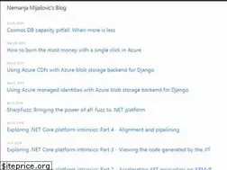 Sites similar to mijailovic.net