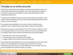 Sites similar to mijnaccountverwijderen.nl