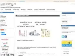 Sites similar to mijncreme.nl