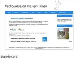 Sites similar to mijnpedicuresalon.nl