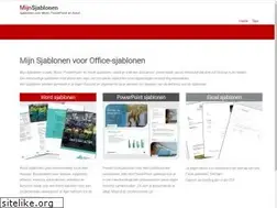 Sites similar to mijnsjablonen.nl