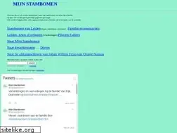 Sites similar to mijnstambomen.nl