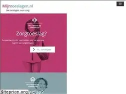 Sites similar to mijntoeslagen.nl