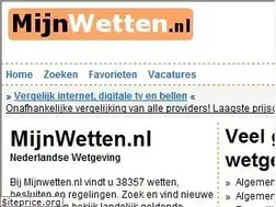 Sites similar to mijnwetten.nl