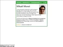 Sites similar to mikael-monet.net